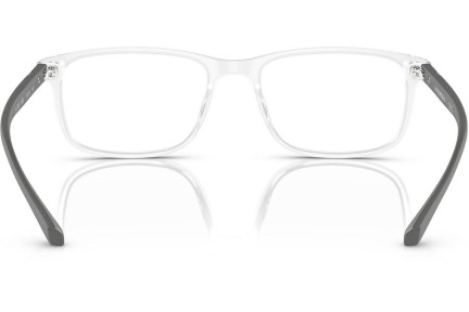 Okuliare Emporio Armani EA3098 5882 Squared Priehľadné