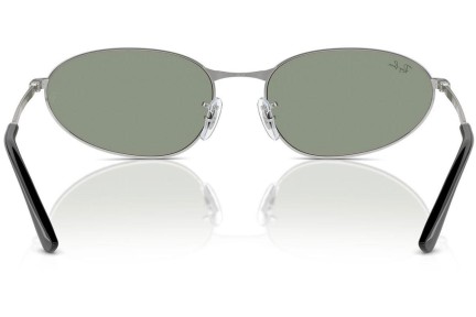 Slnečné okuliare Ray-Ban RB3734 003/40 Oválne Strieborné