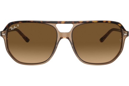 Slnečné okuliare Ray-Ban RB2205 1292M2 Polarized Pilot Hnedé