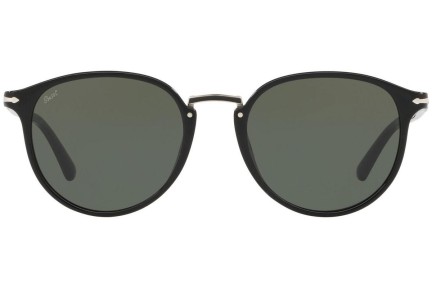 Slnečné okuliare Persol Typewriter Edition PO3210S 95/31 Okrúhle Čierne