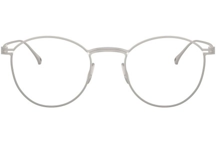 Okuliare Giorgio Armani AR5136T 3346 Okrúhle Strieborné