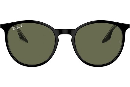 Slnečné okuliare Ray-Ban RB2204 919/58 Polarized Okrúhle Čierne