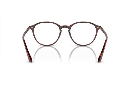 Okuliare Giorgio Armani AR7237 5962 Okrúhle Havana