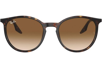 Slnečné okuliare Ray-Ban RB2204 902/51 Okrúhle Havana