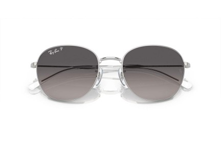 Slnečné okuliare Ray-Ban RB3809 003/M3 Polarized Špeciálne Strieborné