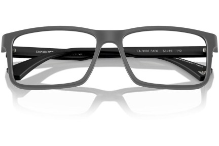 Okuliare Emporio Armani EA3038 5126 Squared Sivé