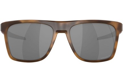 Slnečné okuliare Oakley Leffingwell OO9100 910018 Polarized Squared Havana