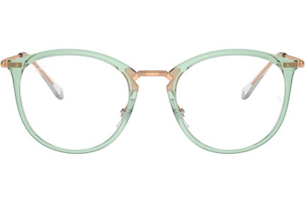 Okuliare Ray-Ban RX7140 8337 Okrúhle Zelené