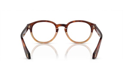 Okuliare Giorgio Armani AR7248 6034 Okrúhle Havana