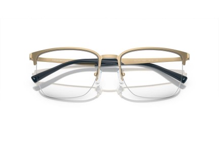 Okuliare Emporio Armani EA1151 3002 Squared Zlaté