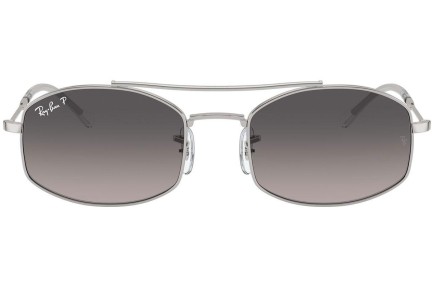 Slnečné okuliare Ray-Ban RB3719 003/M3 Polarized Špeciálne Strieborné