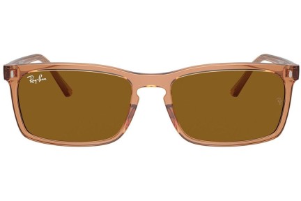 Slnečné okuliare Ray-Ban RB4435 676433 Obdĺžníkové Hnedé