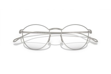 Okuliare Giorgio Armani AR5136T 3346 Okrúhle Strieborné