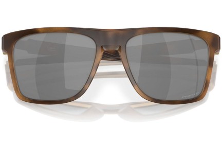 Slnečné okuliare Oakley Leffingwell OO9100 910018 Polarized Squared Havana