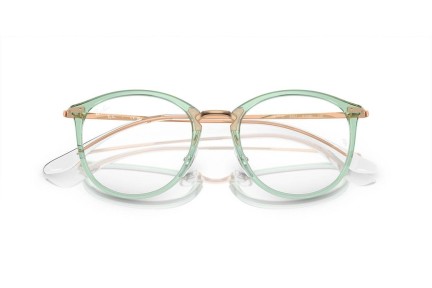 Okuliare Ray-Ban RX7140 8337 Okrúhle Zelené