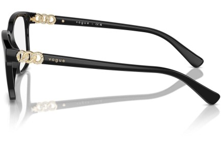 Okuliare Vogue Eyewear VO5574B W44 Obdĺžníkové Čierne