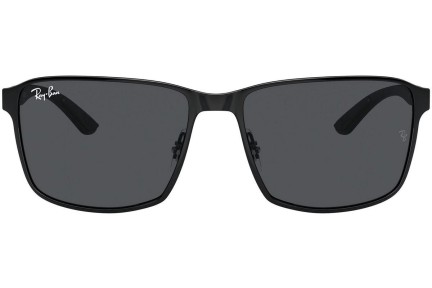 Slnečné okuliare Ray-Ban RB3721 186/87 Squared Čierne