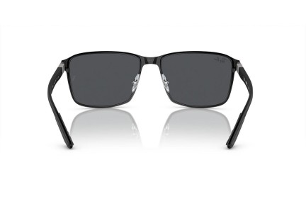 Slnečné okuliare Ray-Ban RB3721 186/87 Squared Čierne