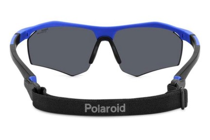 Slnečné okuliare Polaroid PLD7055/S FLL/QG Polarized Obdĺžníkové Modré