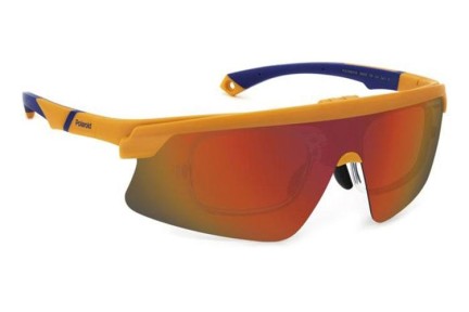 Slnečné okuliare Polaroid PLD7056/CI/S 2M5/OZ Polarized Obdĺžníkové Oranžové