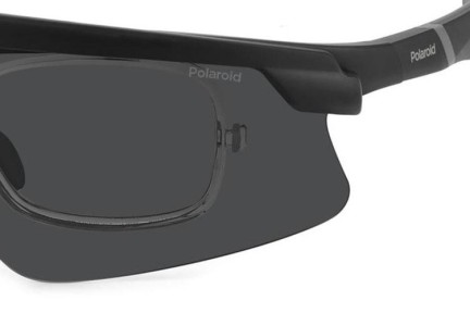 Slnečné okuliare Polaroid PLD7056/CI/S O6W/M9 Polarized Obdĺžníkové Čierne