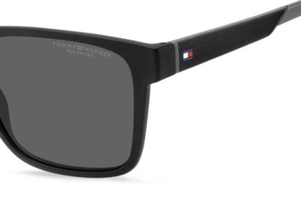 Slnečné okuliare Tommy Hilfiger TH2144/S 08A/M9 Polarized Obdĺžníkové Čierne