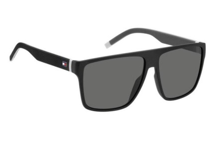 Slnečné okuliare Tommy Hilfiger TH1717/S 08A/M9 Polarized Flat Top Čierne