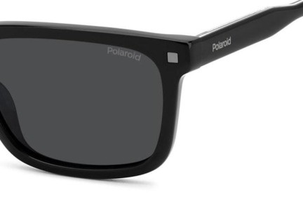 Slnečné okuliare Polaroid PLD4174/S/X 807/M9 Polarized Obdĺžníkové Čierne