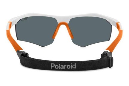 Slnečné okuliare Polaroid PLD7055/S VK6/BG Polarized Obdĺžníkové Biele