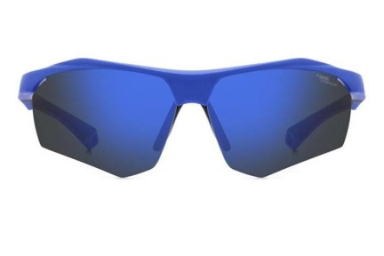 Slnečné okuliare Polaroid PLD7055/S FLL/QG Polarized Obdĺžníkové Modré