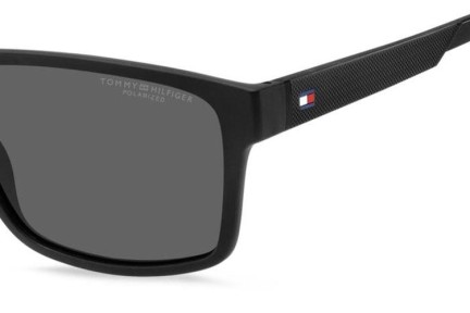 Slnečné okuliare Tommy Hilfiger TH2142/S 807/M9 Polarized Obdĺžníkové Čierne