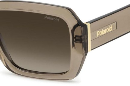 Slnečné okuliare Polaroid PLD6223/S/X 09Q/LA Polarized Obdĺžníkové Hnedé