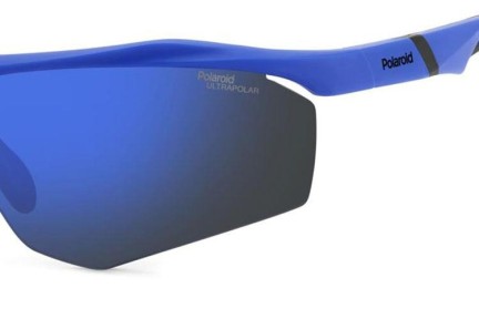 Slnečné okuliare Polaroid PLD7055/S FLL/QG Polarized Obdĺžníkové Modré