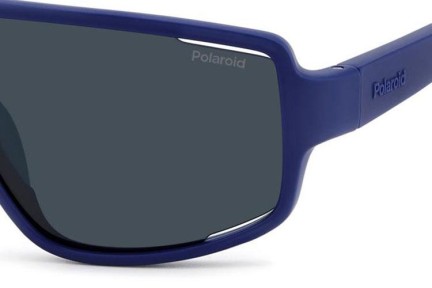 Slnečné okuliare Polaroid PLD7054/S FLL/C3 Polarized Obdĺžníkové Modré