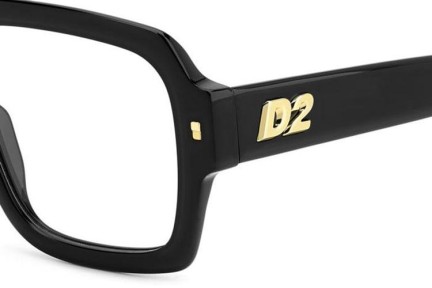 Okuliare Dsquared2 D20148 807 Squared Čierne