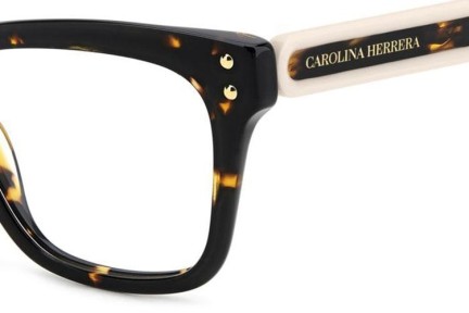 Okuliare Carolina Herrera HER0257 086 Obdĺžníkové Havana