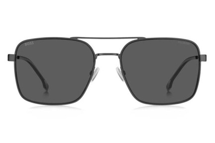 Slnečné okuliare BOSS BOSS1695/S SVK/M9 Polarized Obdĺžníkové Čierne