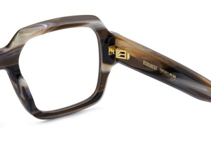 Okuliare Dsquared2 D20148 EX4 Squared Hnedé