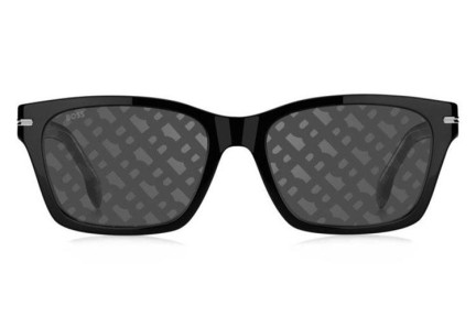 Slnečné okuliare BOSS BOSS1739/F/SK 807/MD Polarized Obdĺžníkové Čierne