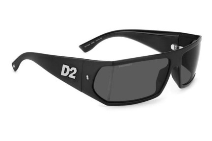 Slnečné okuliare Dsquared2 D20140/S 807/IR Obdĺžníkové Čierne