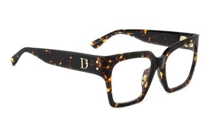 Okuliare Dsquared2 D20151/G 086 Obdĺžníkové Havana