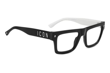 Okuliare Dsquared2 ICON0023 807 Obdĺžníkové Čierne