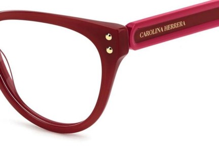 Okuliare Carolina Herrera HER0256 C9A Cat Eye Červené