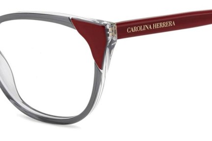 Okuliare Carolina Herrera HER0283 268 Obdĺžníkové Sivé