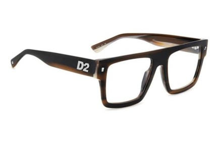 Okuliare Dsquared2 D20147 EX4 Flat Top Hnedé