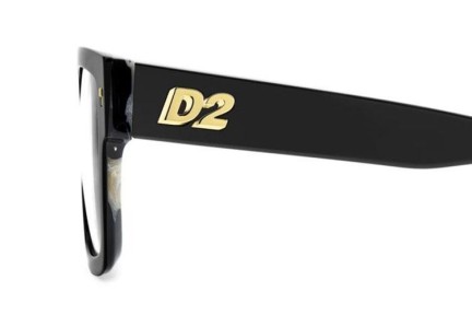 Okuliare Dsquared2 D20147 37N Flat Top Čierne