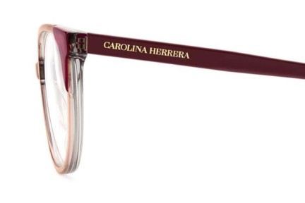 Okuliare Carolina Herrera HER0282 35J Obdĺžníkové Ružové