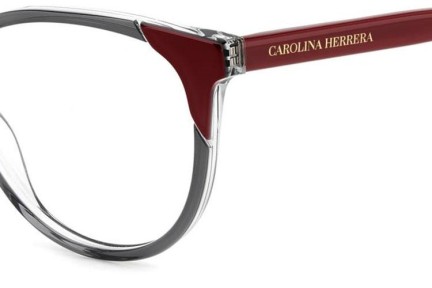 Okuliare Carolina Herrera HER0282 268 Obdĺžníkové Sivé