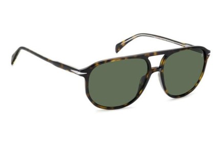 Slnečné okuliare David Beckham DB1159/S 086/UC Polarized Obdĺžníkové Havana