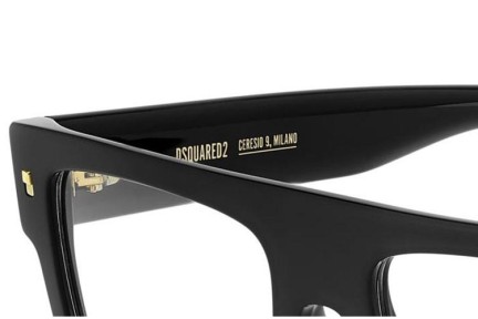 Okuliare Dsquared2 D20147 807 Flat Top Čierne